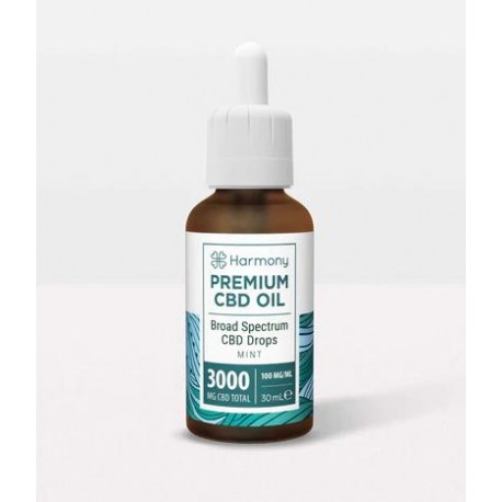10 % CBD Drops i 30 ml. flaske. Smag Mint.