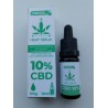 10 % cbd olie 10 ml. med dryp pipette.